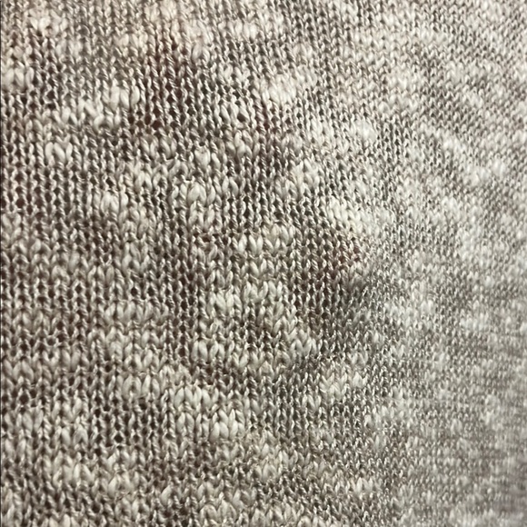 LAmade Heathered Beige V-Neck Sweater - Picture 4 of 5